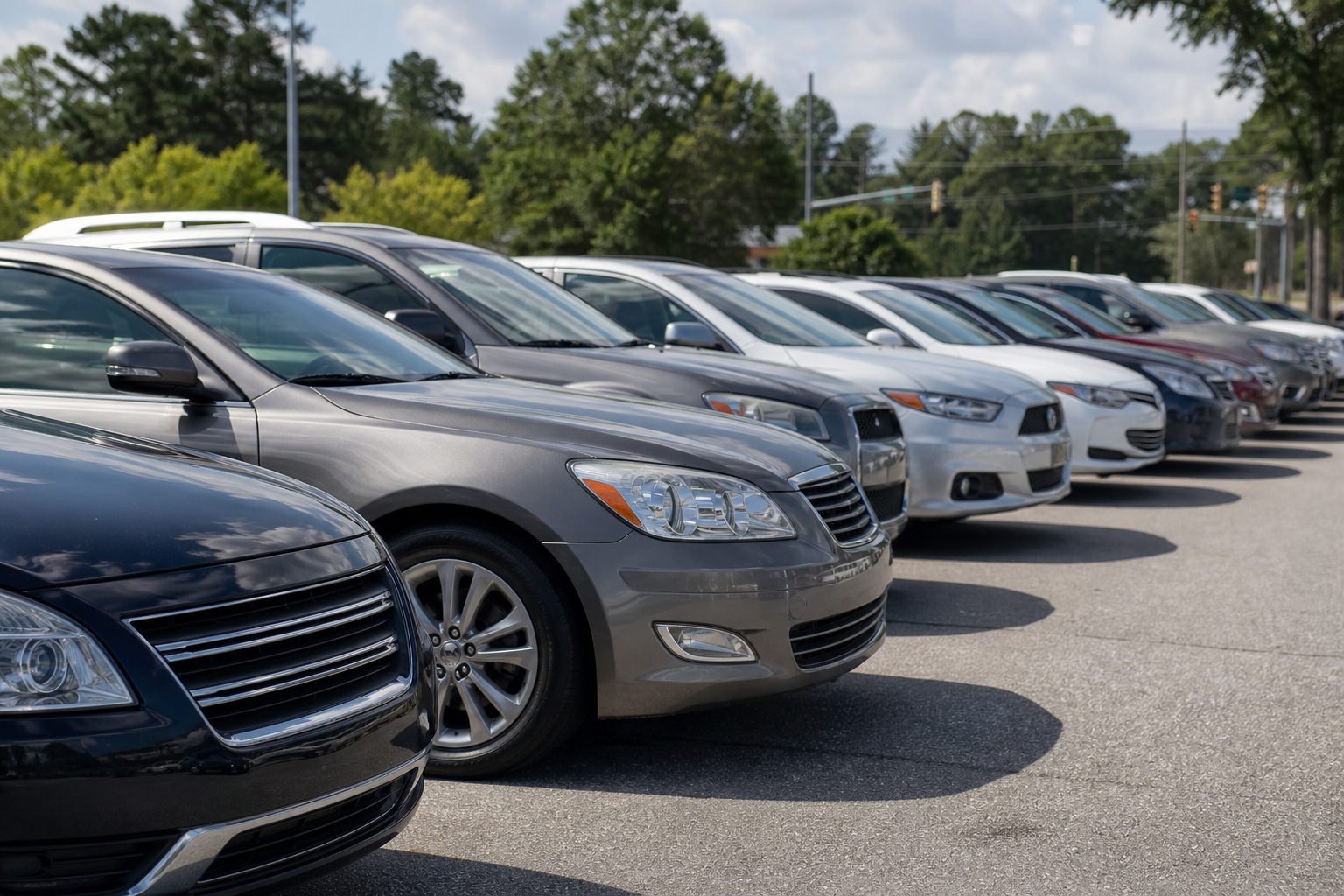 Vehicle lot
